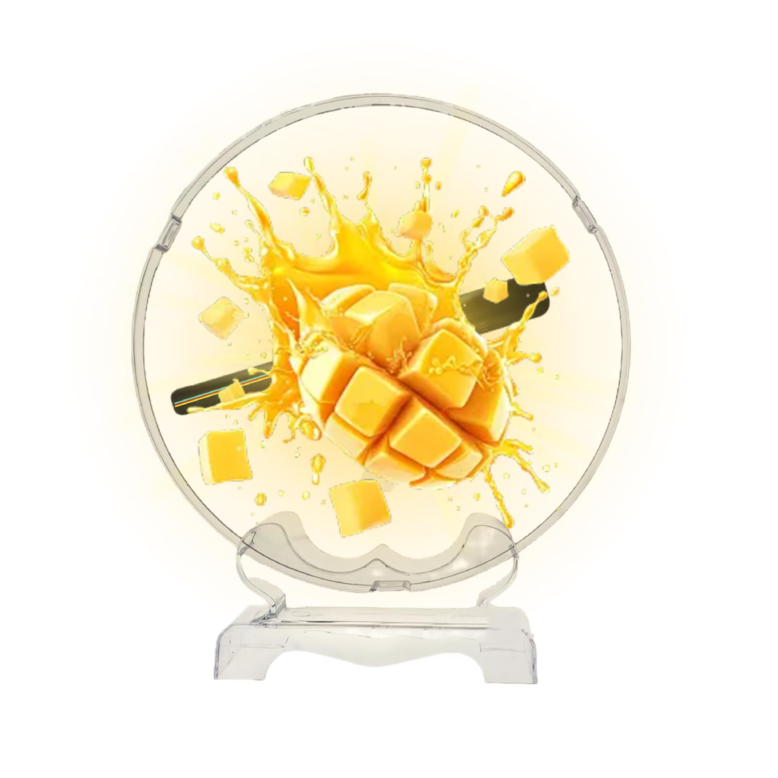 3D Hologram Fan - 7 Inch Desktop Holographic Display with 1400x80dpi Resolution & 80 LED Beads - 3D Holographic Projector for Trade Shows, Retail Displays, and Advertising - Perfect for Product Launches, Exhibitions, and Interactive Marketing