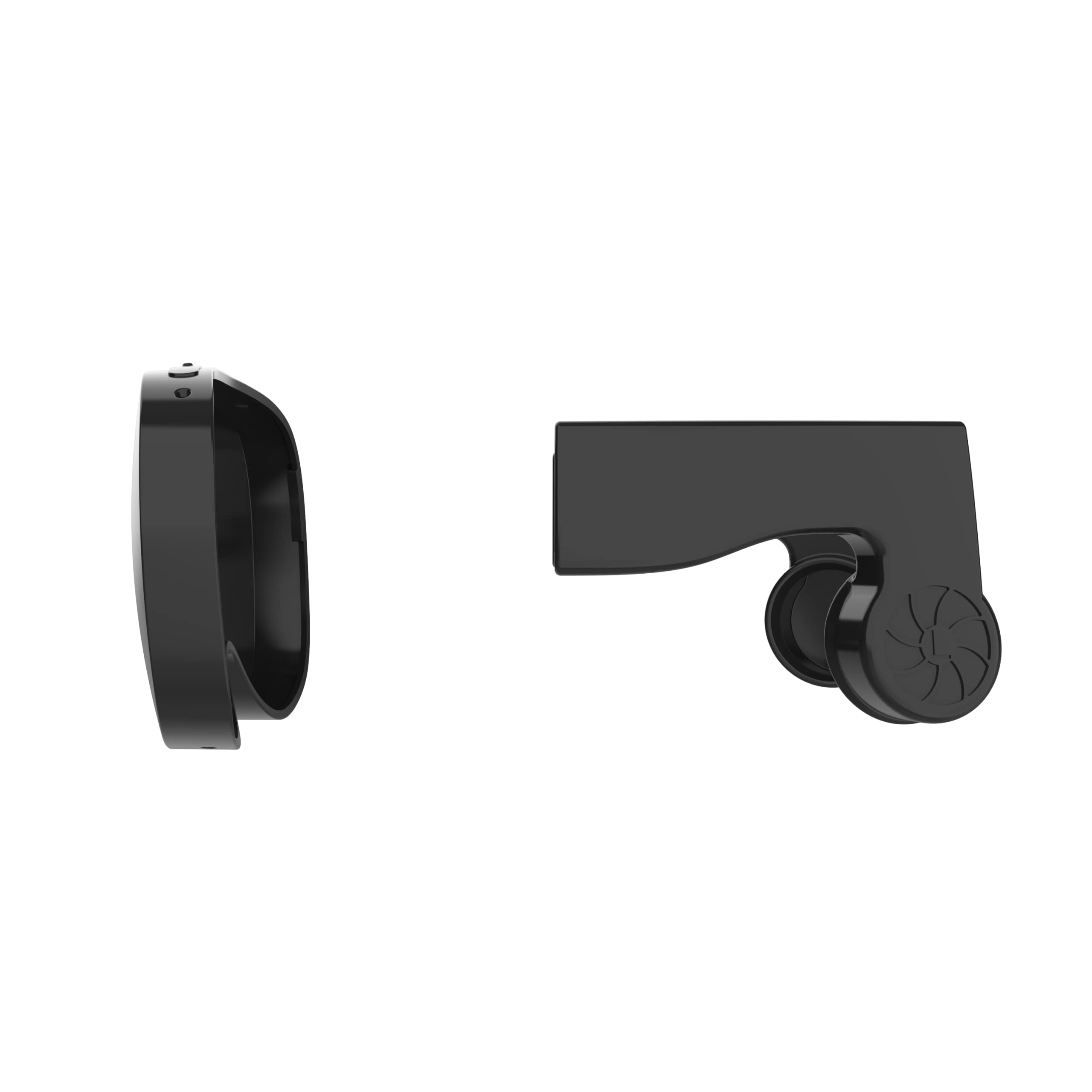 Premium Silicone VR Shell Cover & Ear Muffs Bundle for HTC Flow VR Headset - Anti-Scratch, Dustproof & Shockproof Protective Case with Enhanced Sound Ear Cups (Black) - Perfect for Gaming, VR Experiences & Travel Protection