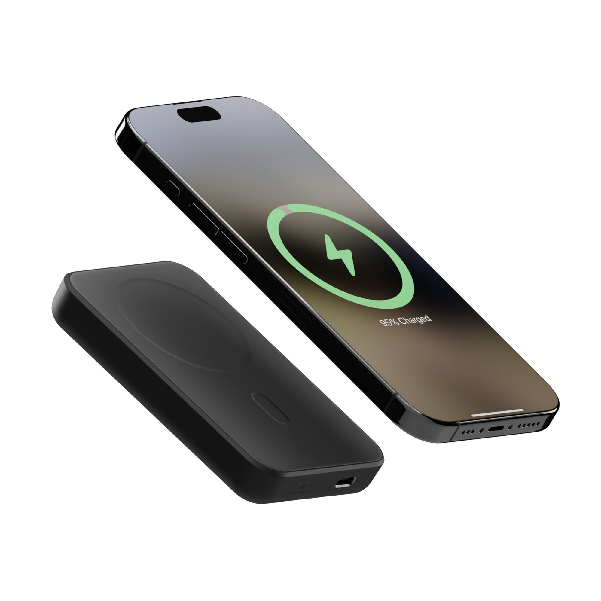 Magnetic Wireless Power Bank 10000mAh - Portable Charger for iPhone 12/13/14/15 Pro Max, Fast Charging & MagSafe Compatible - Perfect for Travel, Outdoor, and Daily Use
