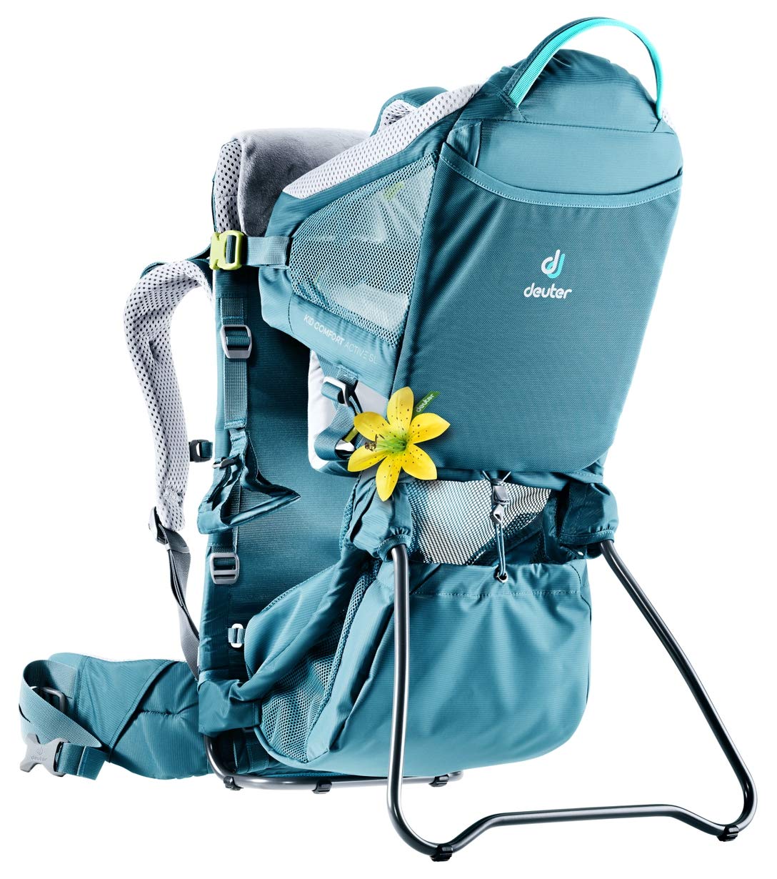 Deuter Kid Comfort Child Carrier Hiking Backpack - Active Standard Fit & Active SL Women's Fit for Outdoor Adventures, Family Hiking & Travel