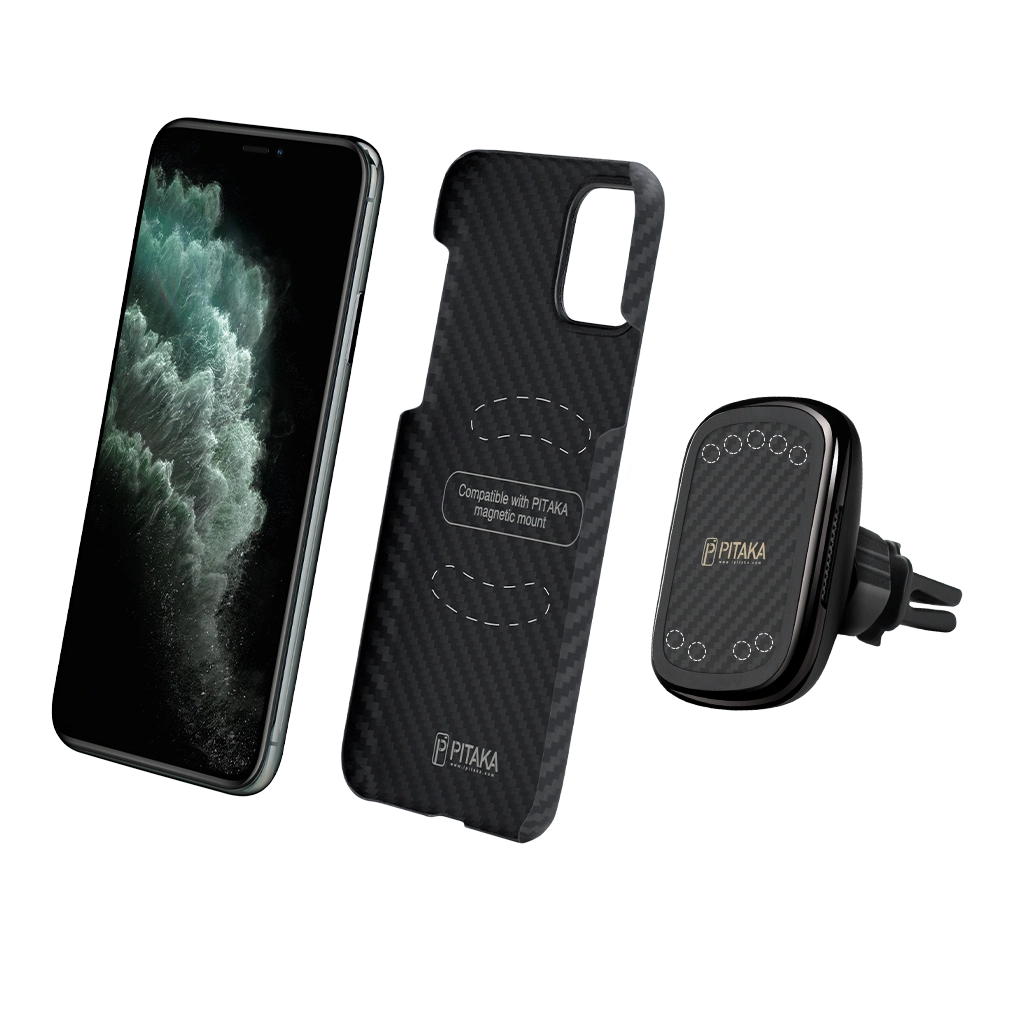 MagEZ Mount Qi - Wireless Charging Car Mount for iPhone & Android - Perfect for Hands-Free Driving & Commuting
