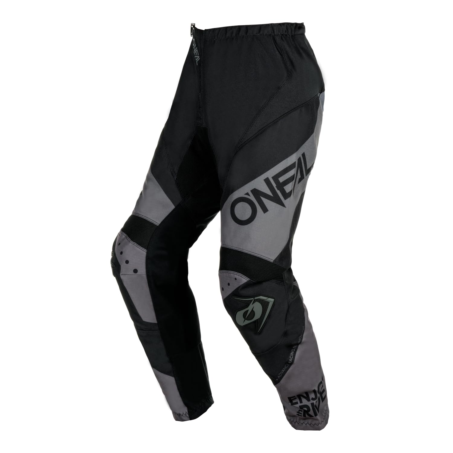 O'NEAL Element V.24 Men's Motocross Pants - Black/Grey Size 36 | Dirt Bike Racing Gear for Off-Road & MX Tracks