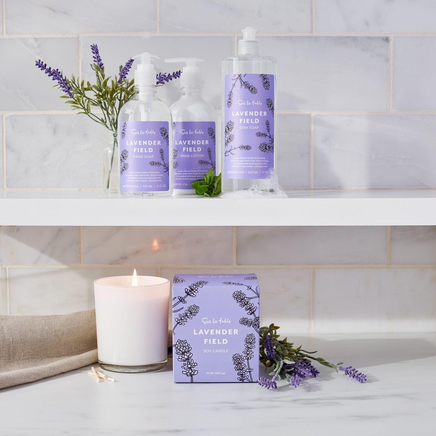Lavender Hand Soap Refill 33.8oz - Relaxing Aromatherapy for Bathrooms