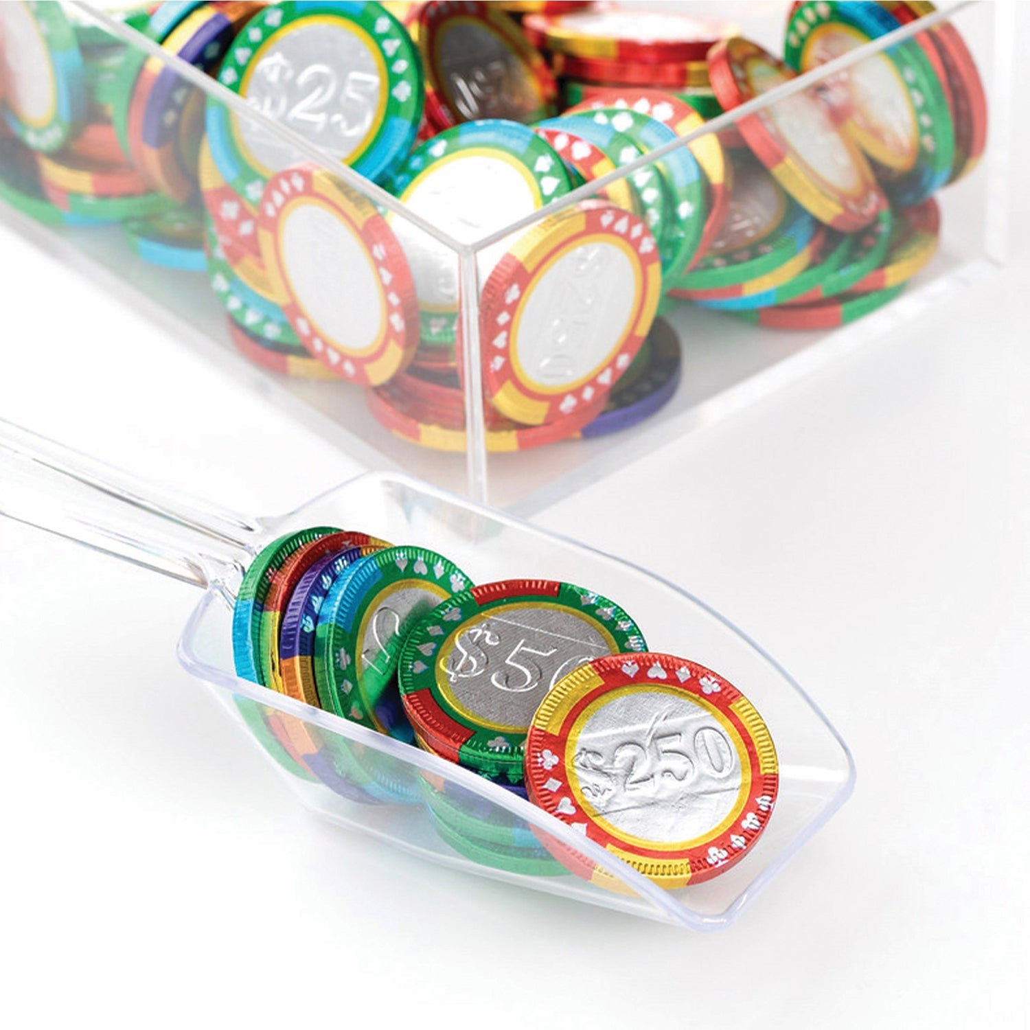 Premium Casino Poker Chips Set - 2.5lb Weighted Clay Composite Chips in Durable Storage Bag | Perfect for Home Poker Games, Casino Nights & Poker Tournaments