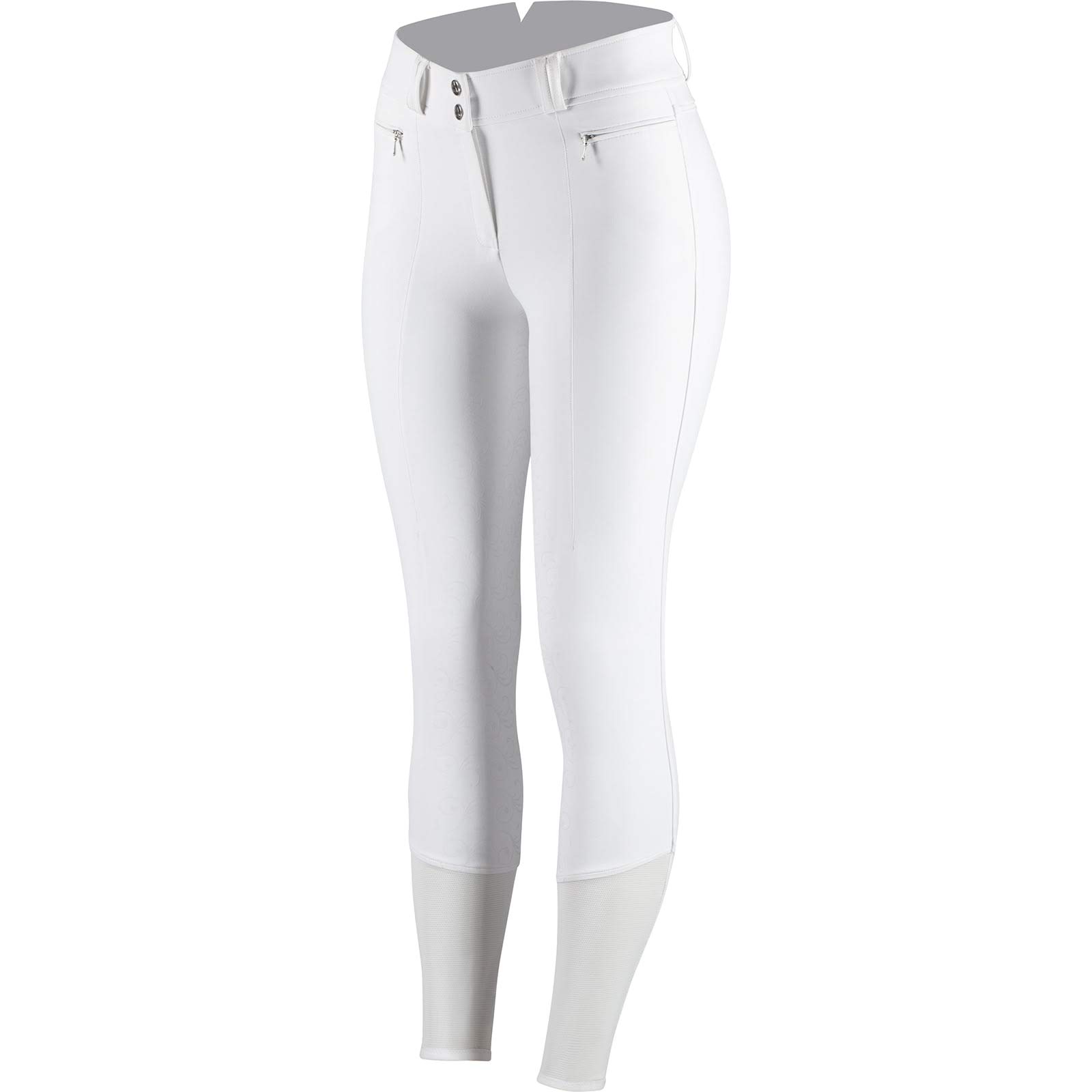 HORZE Angelina Women's Silicone Full Seat Breeches - Equestrian Riding Pants for Comfort & Grip - Perfect for Horseback Riding, Dressage & Show Jumping