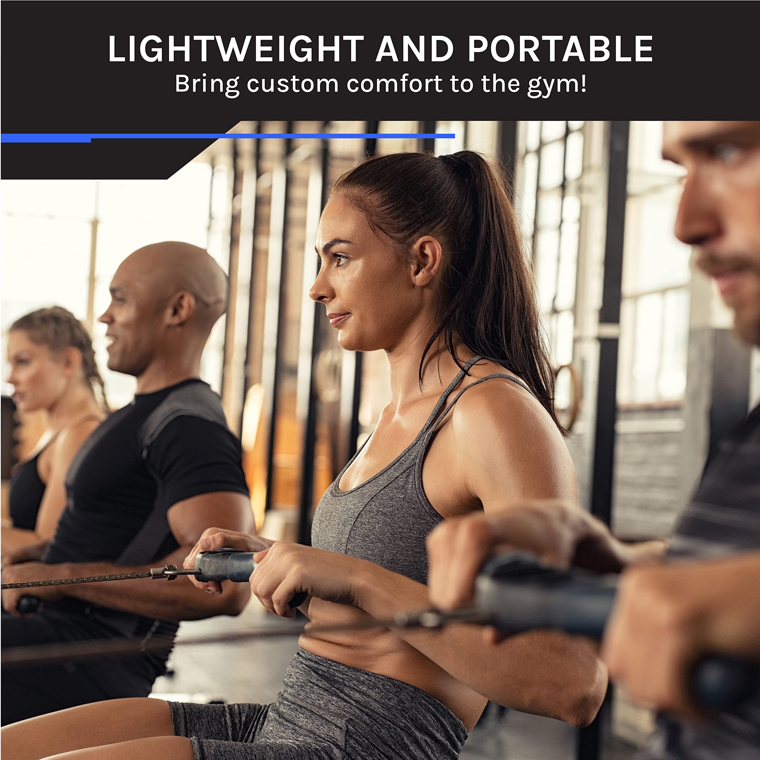 Recumbent Bike Seat Cushion - Gel Exercise Bike Seat Cover for Stationary & Spin Bikes (39.37 x 29.21 cm) - Comfortable Padding for Men & Women - Perfect for Home Gym, Indoor Cycling & Long Workouts