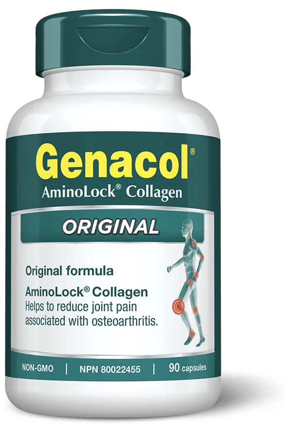 Genacol Original Formula Hydrolyzed Collagen Supplement - 90 Capsules for Joint Support & Skin Health - Ideal for Active Lifestyles & Anti-Aging Routines