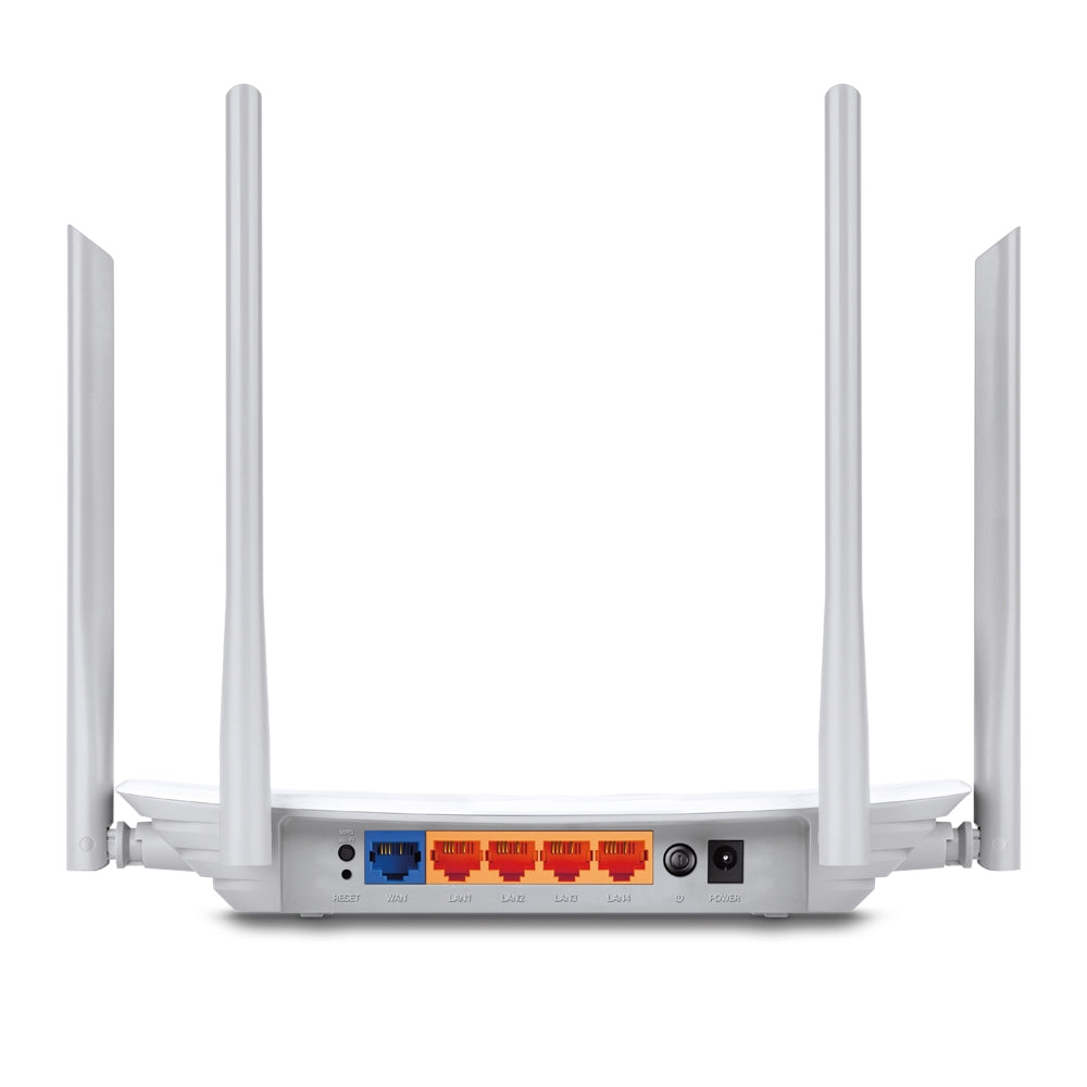 TP-Link Archer C50 AC1200 Dual Band Wireless WiFi Router with 4 External Antennas - High-Speed Internet for Home & Office Streaming, Gaming & Browsing