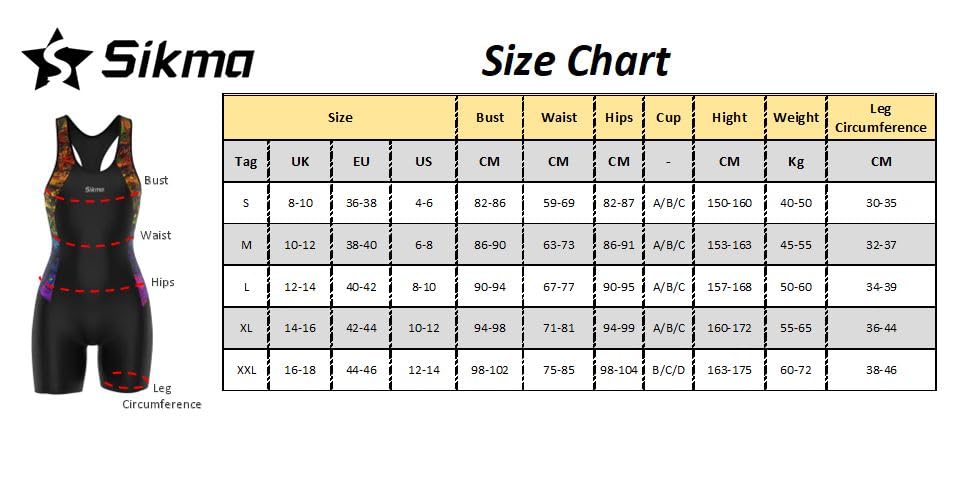 Women's Sublimated One-Piece Swimsuit with Built-in Bra & Padded Support Cups - High-Cut Boyleg Design for Swimming, Beach & Water Sports