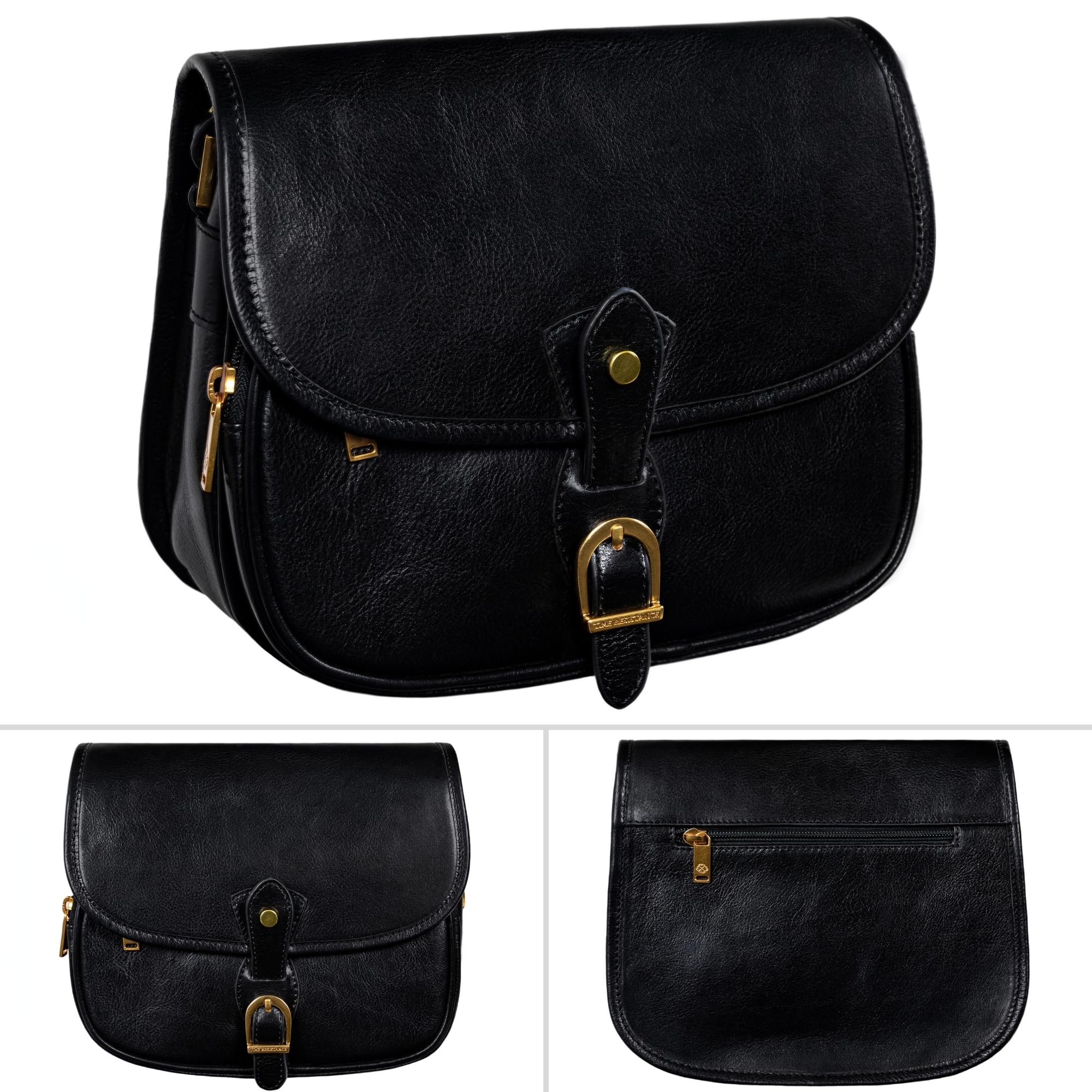 Women's Leather Crossbody Bag - Durable & Stylish for Daily Use