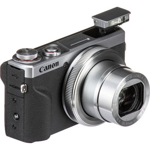 Canon PowerShot G7 X Mark III Digital Camera 20.1MP 4K Vlogging Camera with 4.2x Optical Zoom, Wi-Fi & Bluetooth - Silver - Perfect for Travel, YouTube & Content Creation