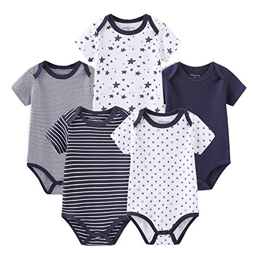 5-pack Navy Sea Bodysuits