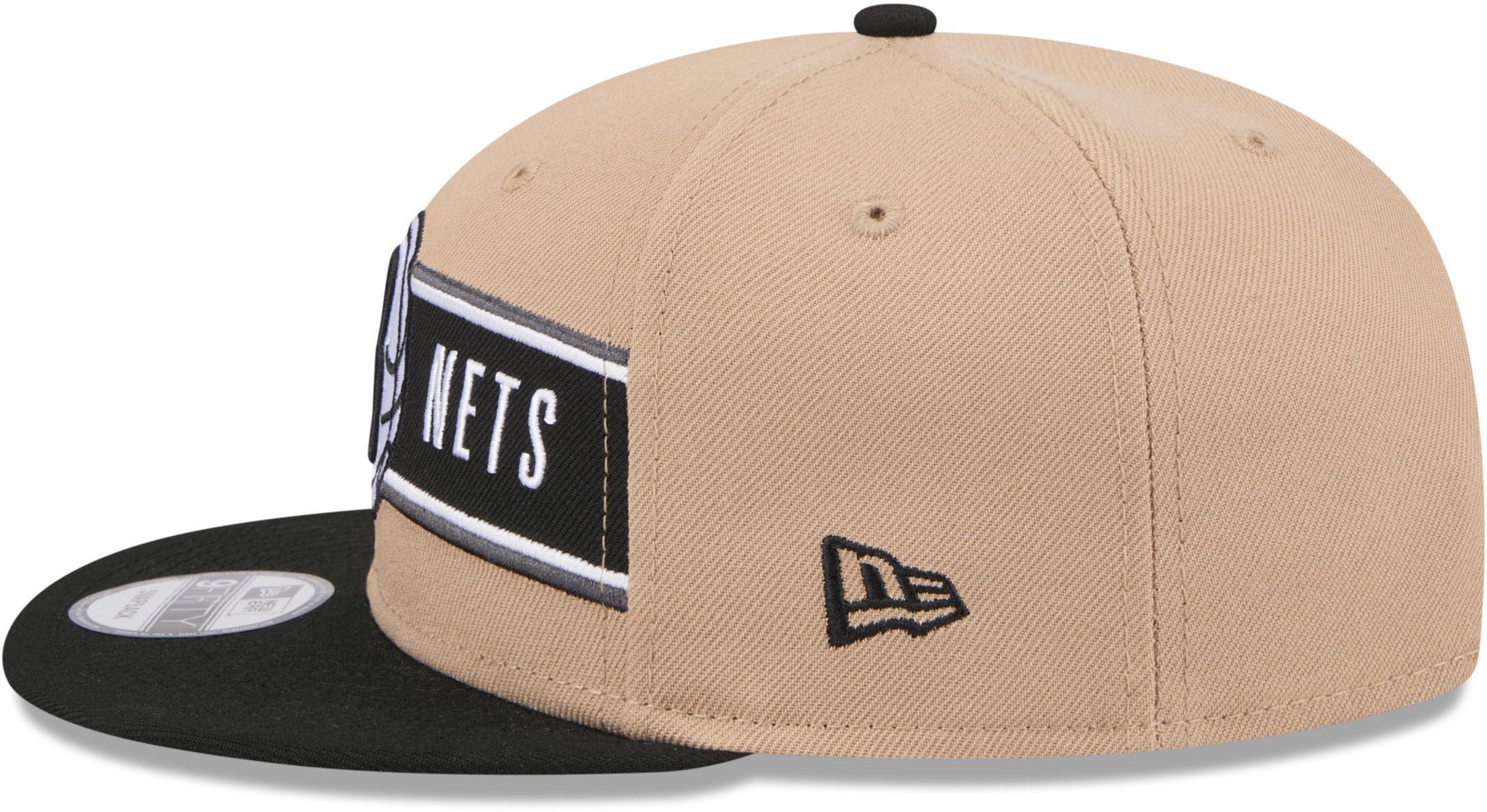 Brooklyn Nets New Era 9Fifty NBA 2024 Draft Snapback Hat - Official NBA Basketball Cap for Men & Women - Perfect for Games, Streetwear & Sports Fans