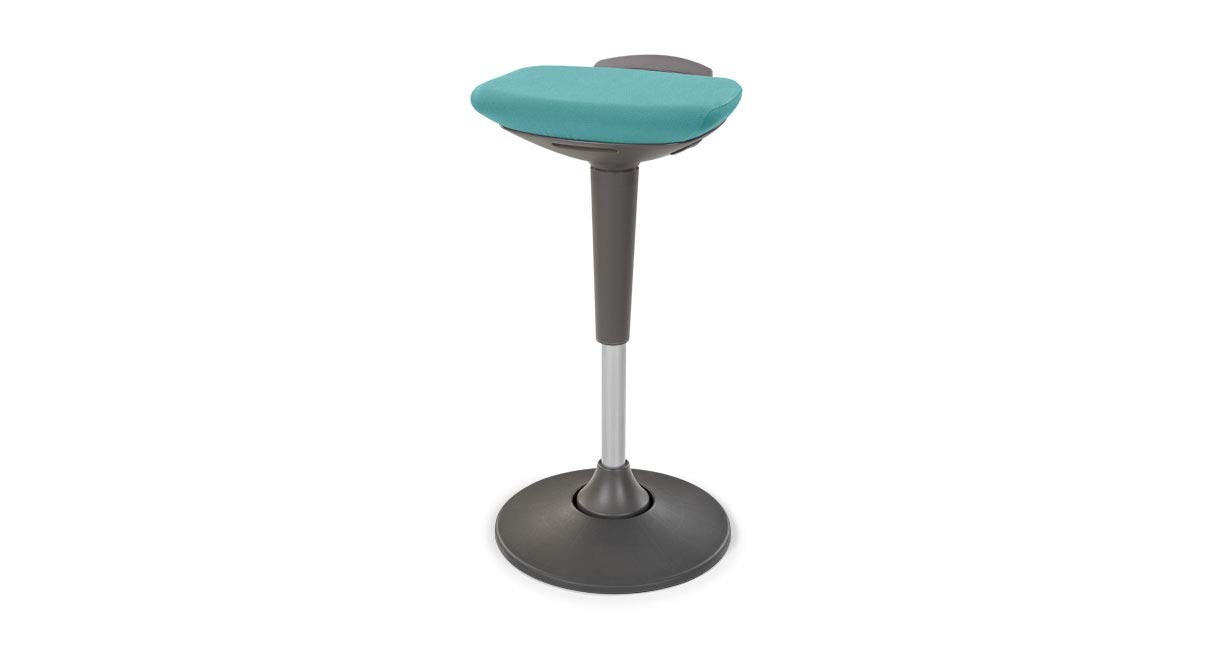 UPLIFT Desk - Starling Stool (Myrtle Green) | Adjustable Height Stool for Home & Office | Ergonomic Seating Solution for Standing Desks, Kitchen Islands & Workspaces