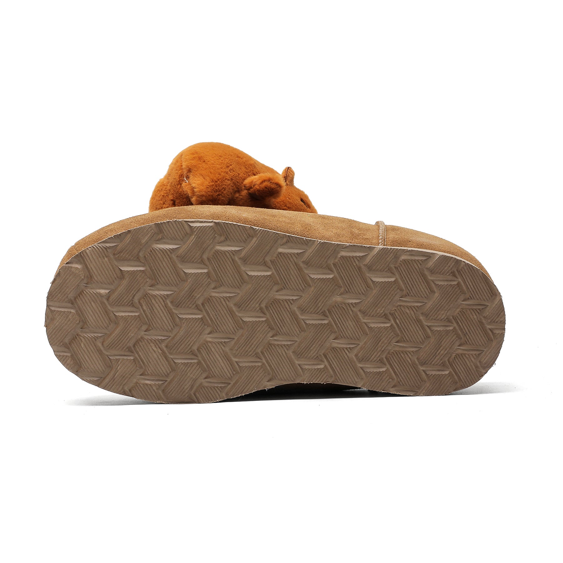Soft & Cozy Capybara Slippers for Women & Men - Cute Animal House Shoes with Non-Slip Sole - Perfect for Indoor, Lounge & Gift Giving