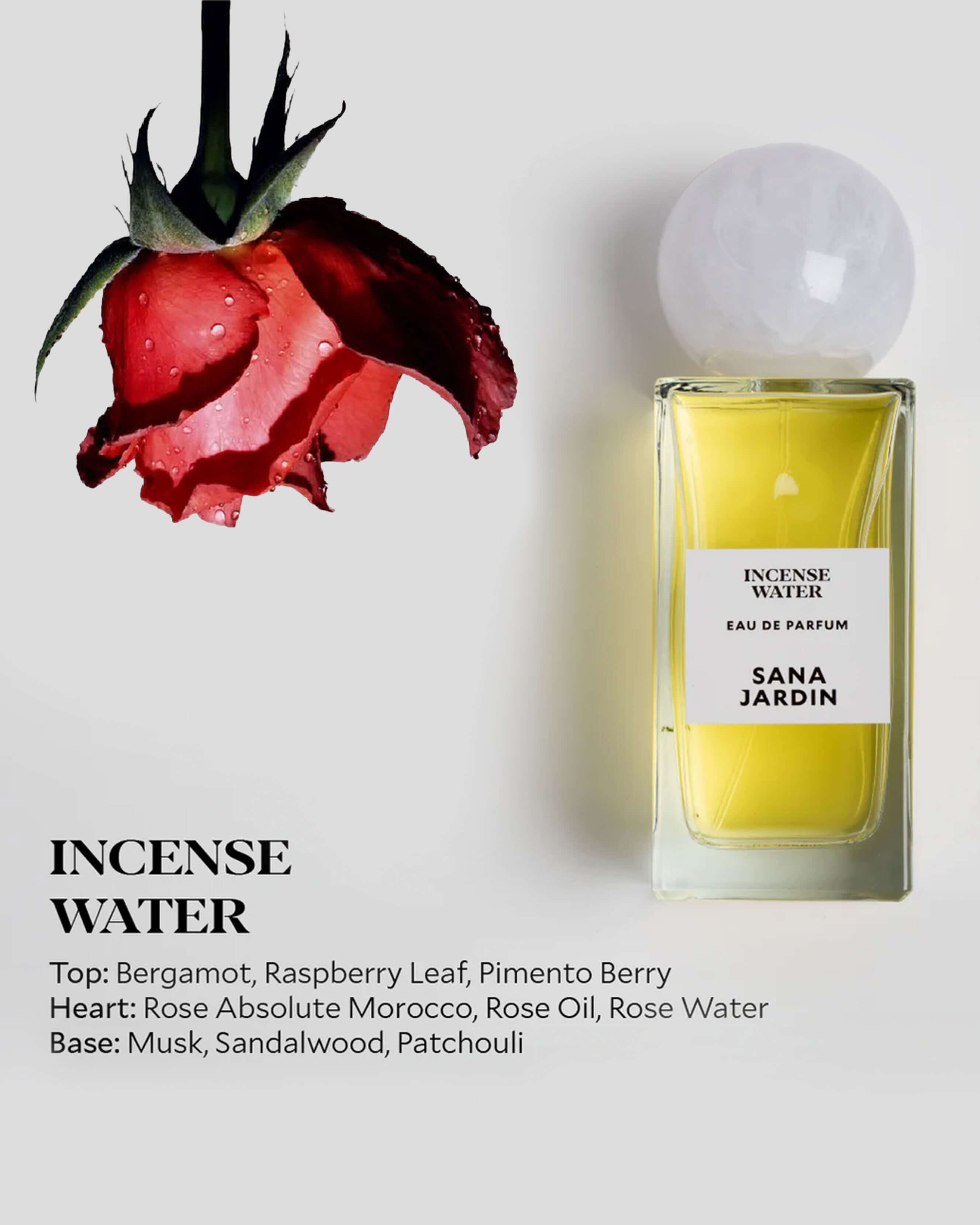 Incense Water Eau de Parfum - Premium Long-Lasting Fragrance for Women & Men | Perfect for Daily Wear, Special Occasions & Gift Giving