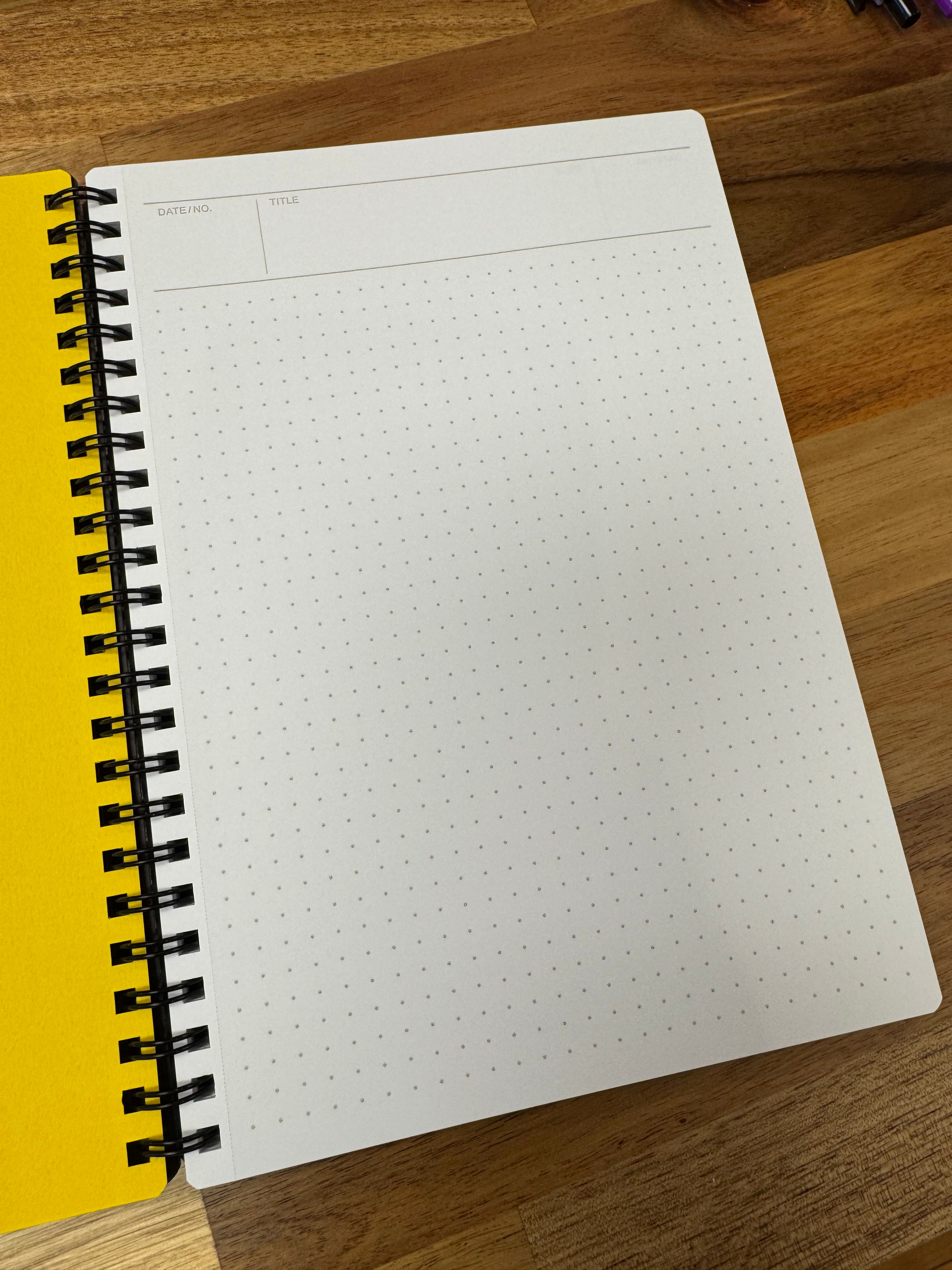 Premium Maruman MNEMOSYNE Notebook - Spiral Bound, A4/A5 Sizes, Smooth Writing Paper - Ideal for Students, Professionals & Note-Taking Enthusiasts - Perfect for School, Office & Creative Journaling