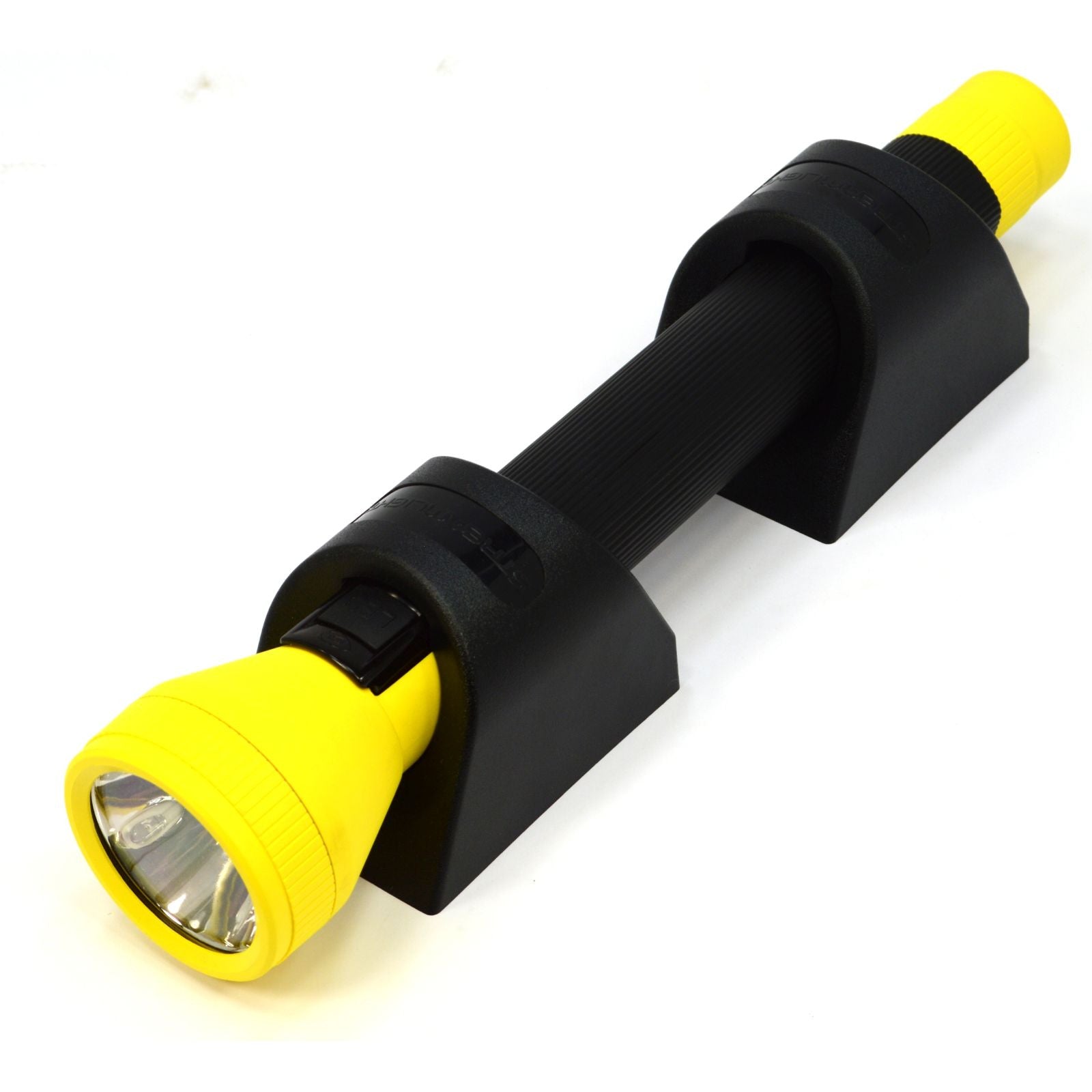STREAMLIGHT SL 20XP 25183 Rechargeable Flashlight - Yellow LED/Halogen Light for Camping, Hiking & Emergency Use
