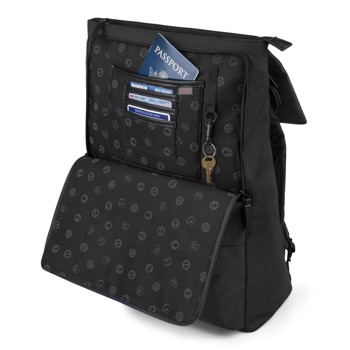 Bugatti Reborn Lightweight Backpack for Men & Women - Durable Water-Resistant Travel Backpack for Hiking, Work, School & Daily Commute