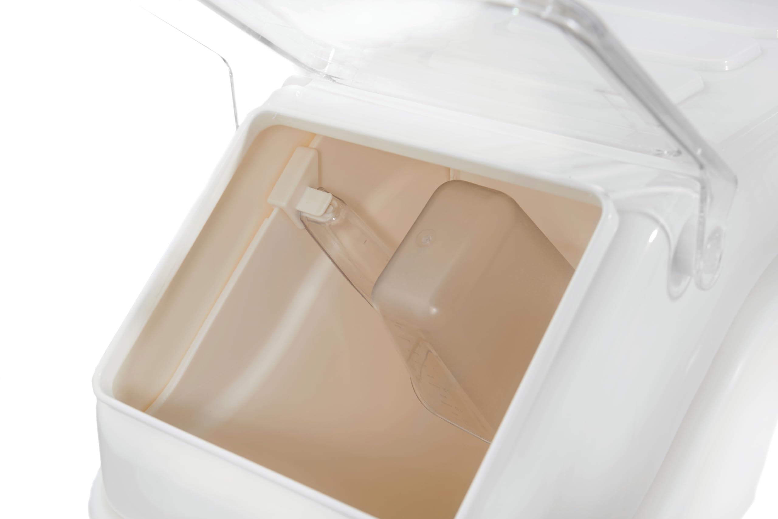 12.6 Gallon (200 Cup) Large Ingredient Bin - NSF Certified Food Storage Container for Sugar, Flour & Bulk Dry Goods - Holds 89 lbs Sugar or 60 lbs Flour - Perfect for Commercial Kitchens, Bakeries & Pantry Organization