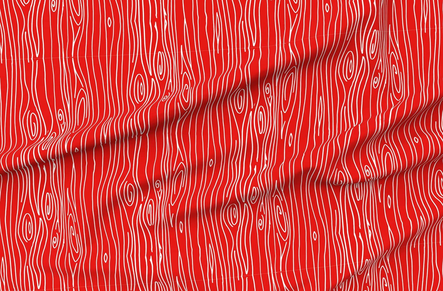 Woodgrain Poppy Nursery Red Forest Bark Printed Minky Fabric Fat Quarter - Soft Plush Material for Sewing Baby Blankets, Quilt Backing & DIY Projects - Perfect for Nursery Decor, Baby Gifts & Home Crafts