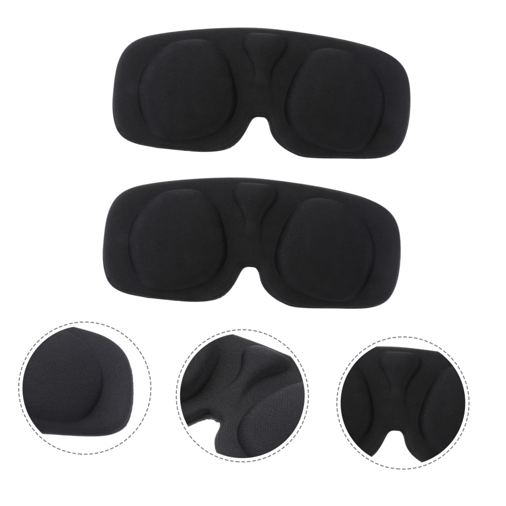OSALADI Set of 2 VR Lens Covers for Oculus Rift S - Lightweight Scratch-Resistant Protective Cases | Perfect for Travel, Storage & VR Headset Protection