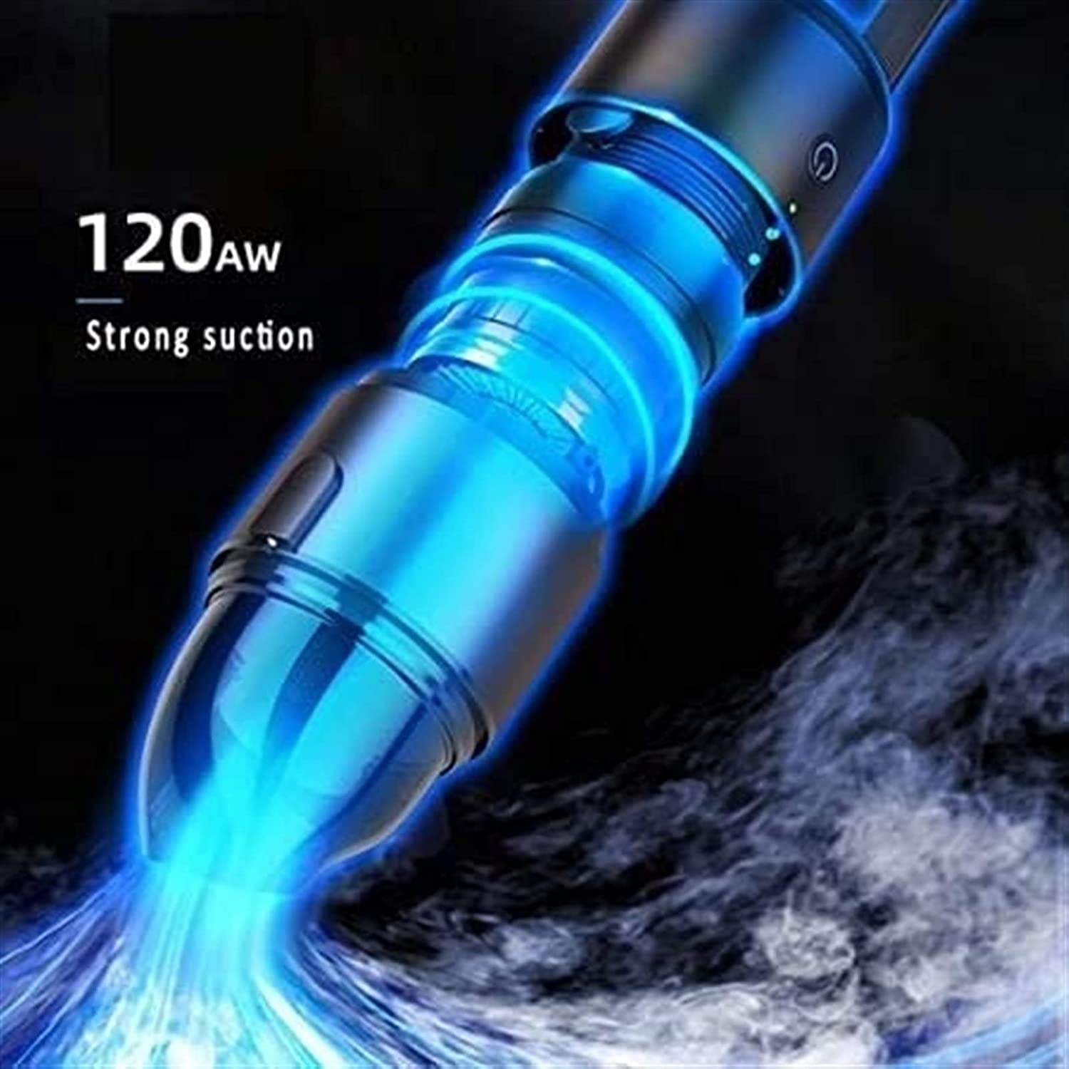 Portable Cordless Handheld Vacuum Cleaner - 5000PA Strong Suction, 120W High Power, USB Rechargeable, Wet/Dry Car Vacuum for Pet Hair - Perfect for Home, Car, and Office Cleaning