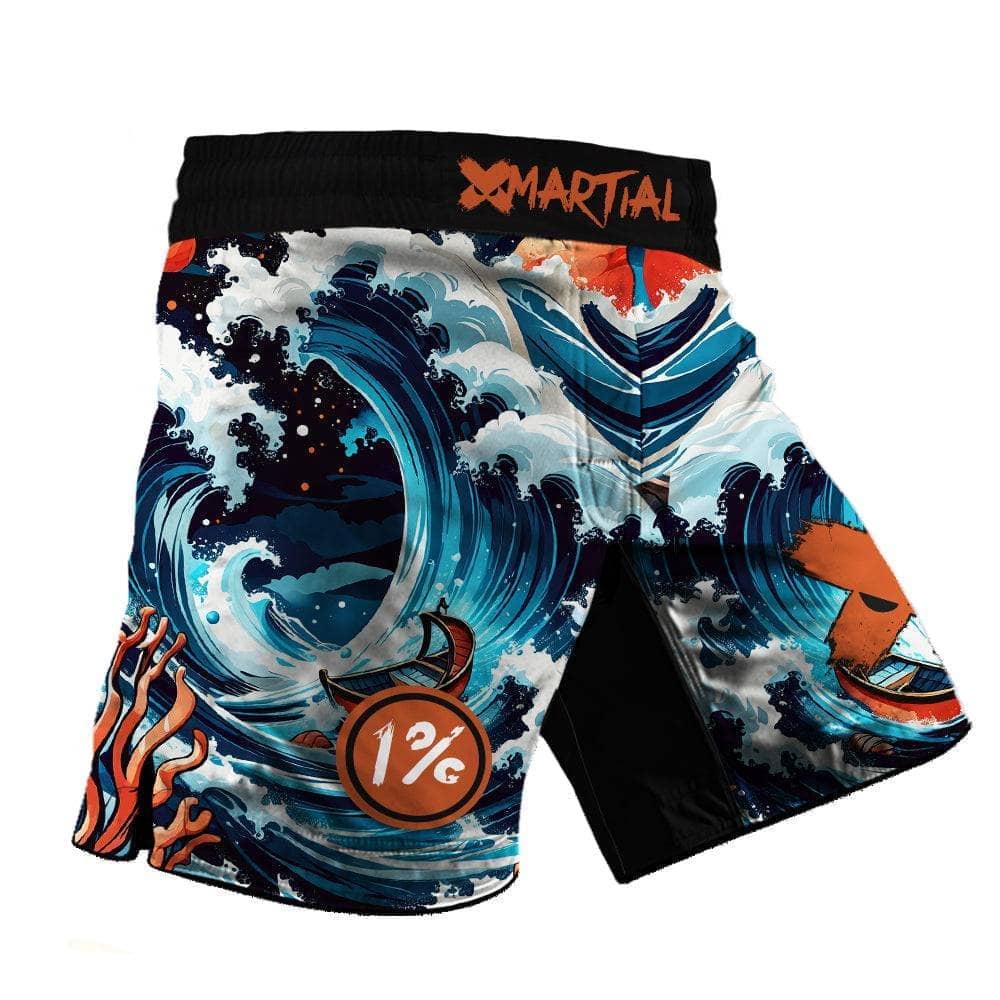 Crab Ride 2.0 Hybrid Grappling Shorts - MMA BJJ No-Gi Fight Shorts for Training & Competition - Lightweight & Durable Combat Shorts for Grapplers and Fighters
