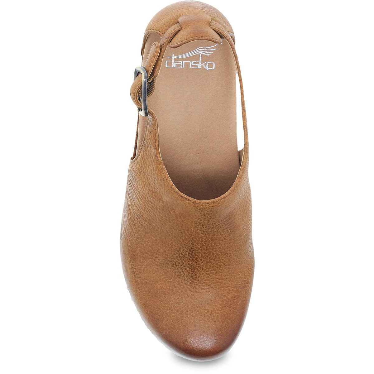 DANSKO SASSY MILLED BURNISHED Leather Clogs - Comfortable Slip-Resistant Shoes for Nurses, Chefs & Healthcare Workers