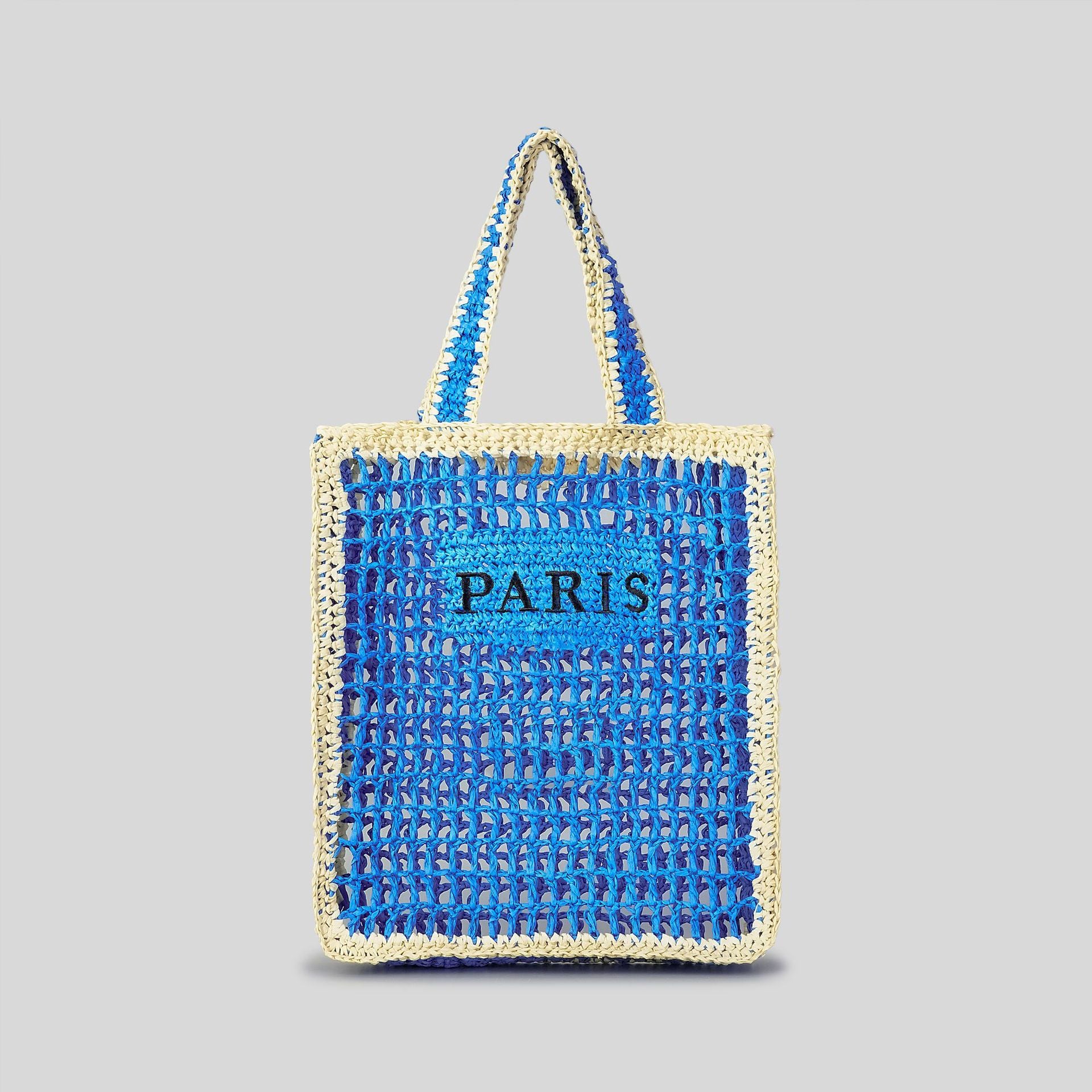Stylish Women's Striped Straw Handbags - Trendy Summer Beach Tote for Vacation, Shopping & Outdoor Activities