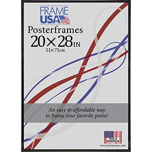20x28 Hardboard Poster Frame - Black & Multiple Colors | Wall Art Display for Home, Office & Gallery Decor