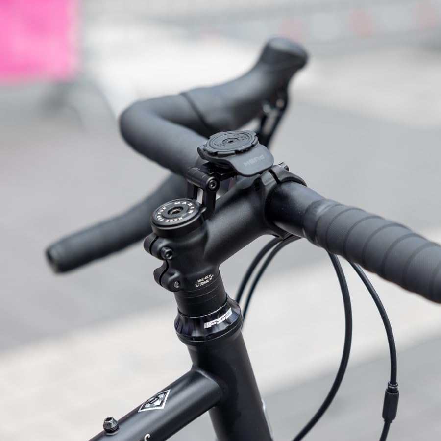 Quad Lock Adjustable Stem Cap Bike Mount Kit - Compatible with iPhone 14 MAG Case | Secure Phone Holder for Cycling, Commuting & Outdoor Adventures