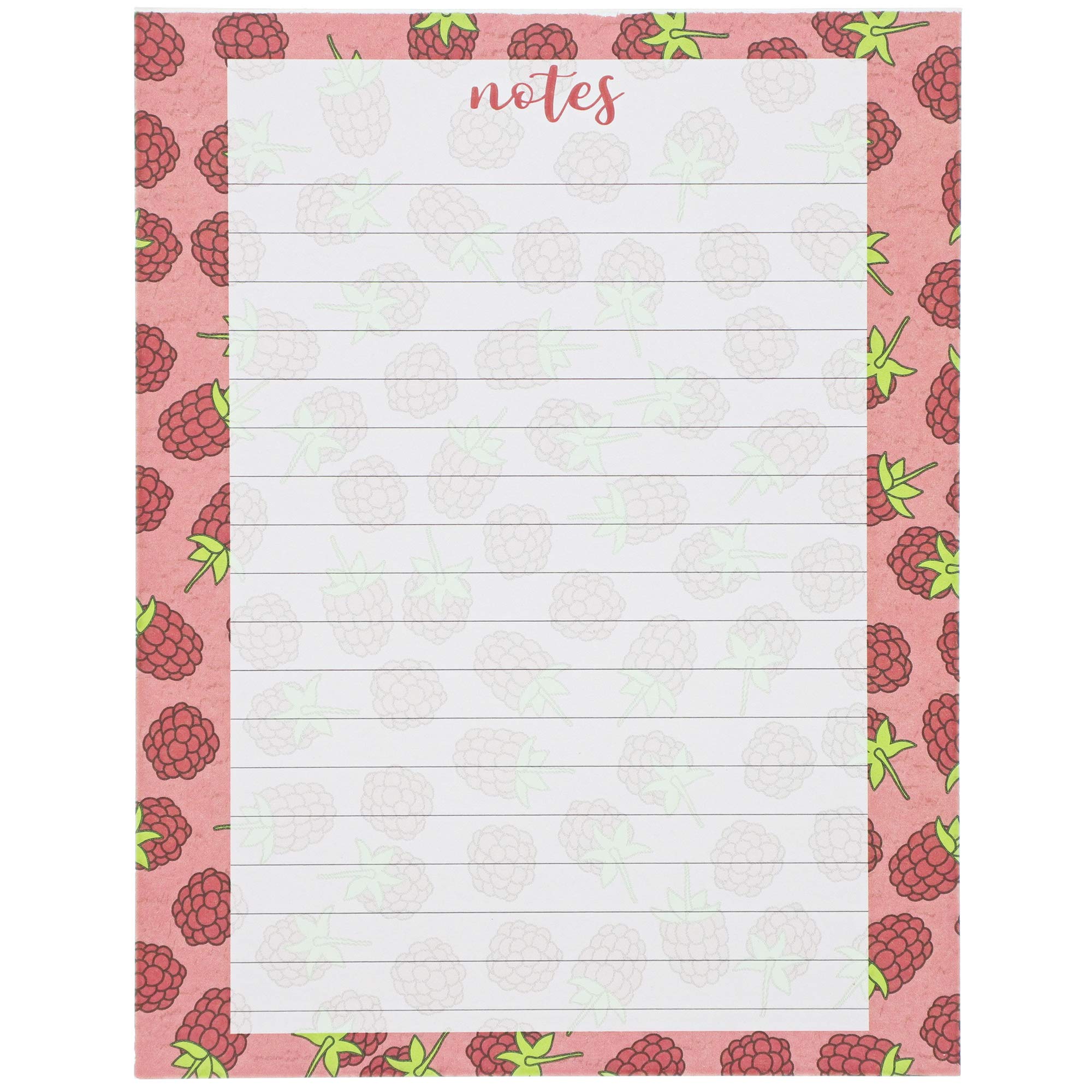 Paper Junkie Cute Fruit Design Notepads - 4.25 x 5.5 Inch Lined Memo Pads, To-Do List Notebooks, Pack of 4 - Perfect for Office Tasks, School Notes & Grocery Lists
