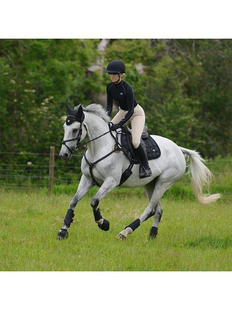 Woof Wear iVent Hybrid Brushing Boot for Horses - Breathable & Protective Leg Boots for Riding, Training & Competition - Prevent Injuries & Enhance Performance