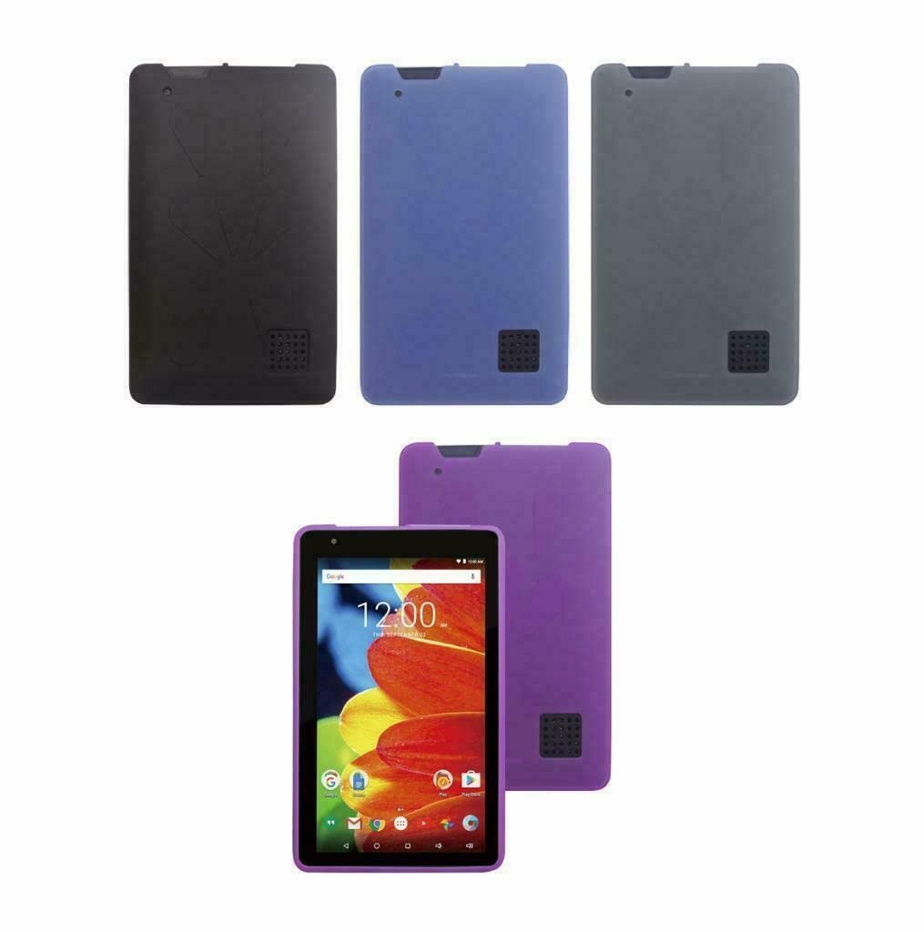 Durable Purple TPU Protective Case for RCA Voyager 7