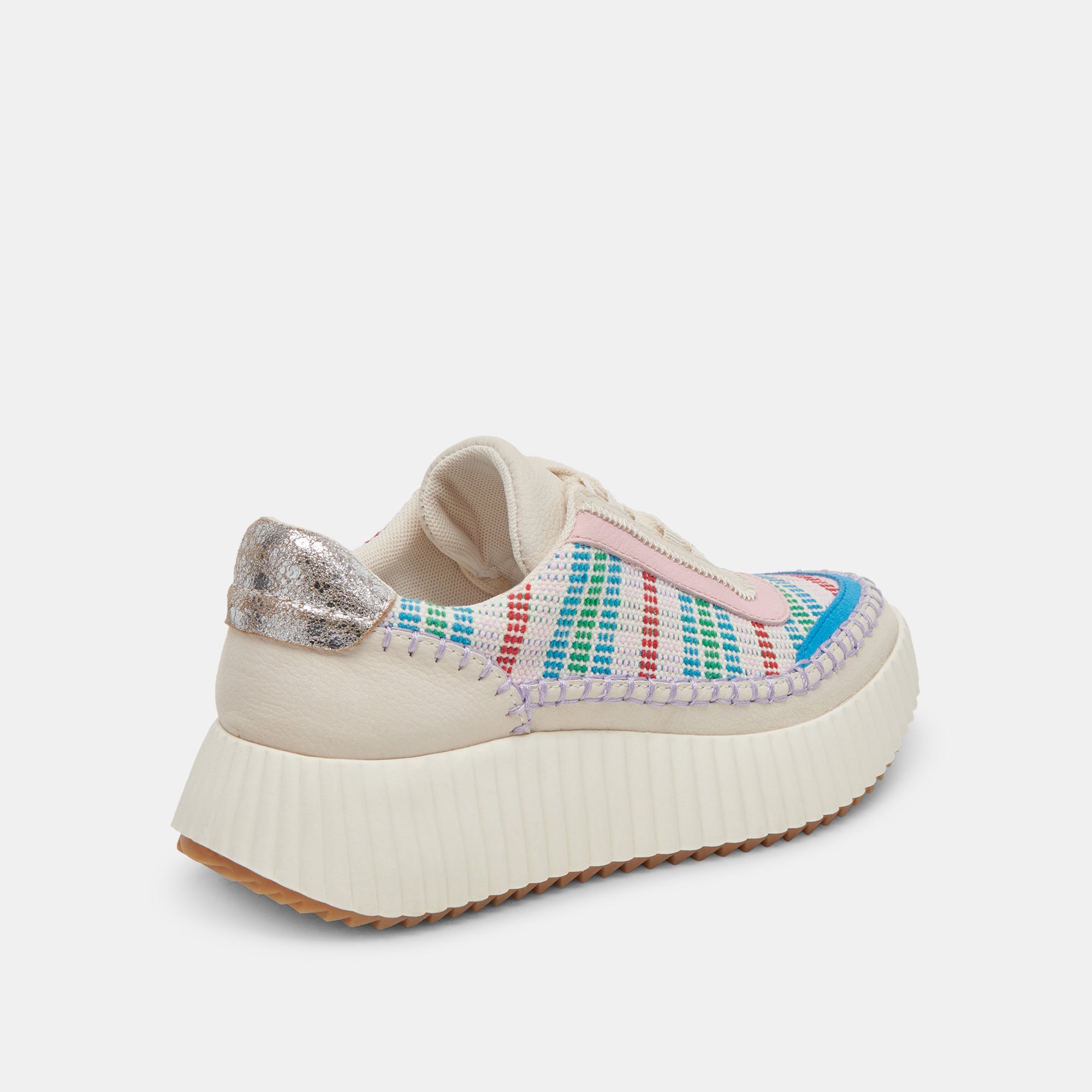 DOLEN Confetti Woven Sneakers - Women's Fashion Casual Shoes for Walking, Running & Everyday Wear | Comfortable & Stylish Sneakers for Workouts, Gym, Travel & Street Style