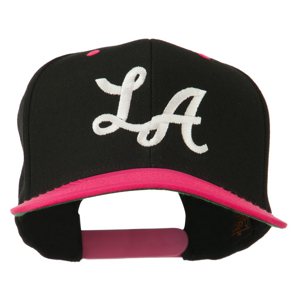 Custom Embroidered Snapback Cap - LA Style Adjustable Baseball Hat for Men & Women | Perfect for Streetwear, Sports & Casual Outfits