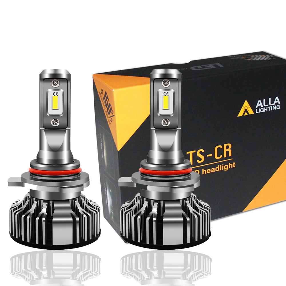 TS CR HIR2 9012 LED Headlight Bulbs - 6500K Xenon White Super Bright Replacement for Cars & Trucks | Perfect for Night Driving & Foggy Conditions