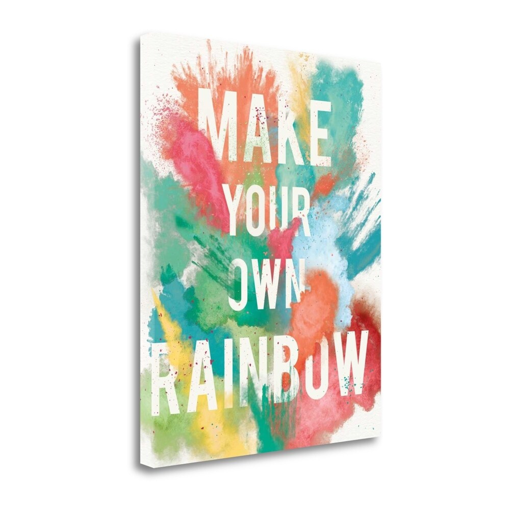 Be Bold I By Jess Aiken - Premium Fine Art Giclee Print on Gallery Wrapped Canvas - Ready to Hang Wall Art - Perfect for Living Room, Bedroom & Office Decor
