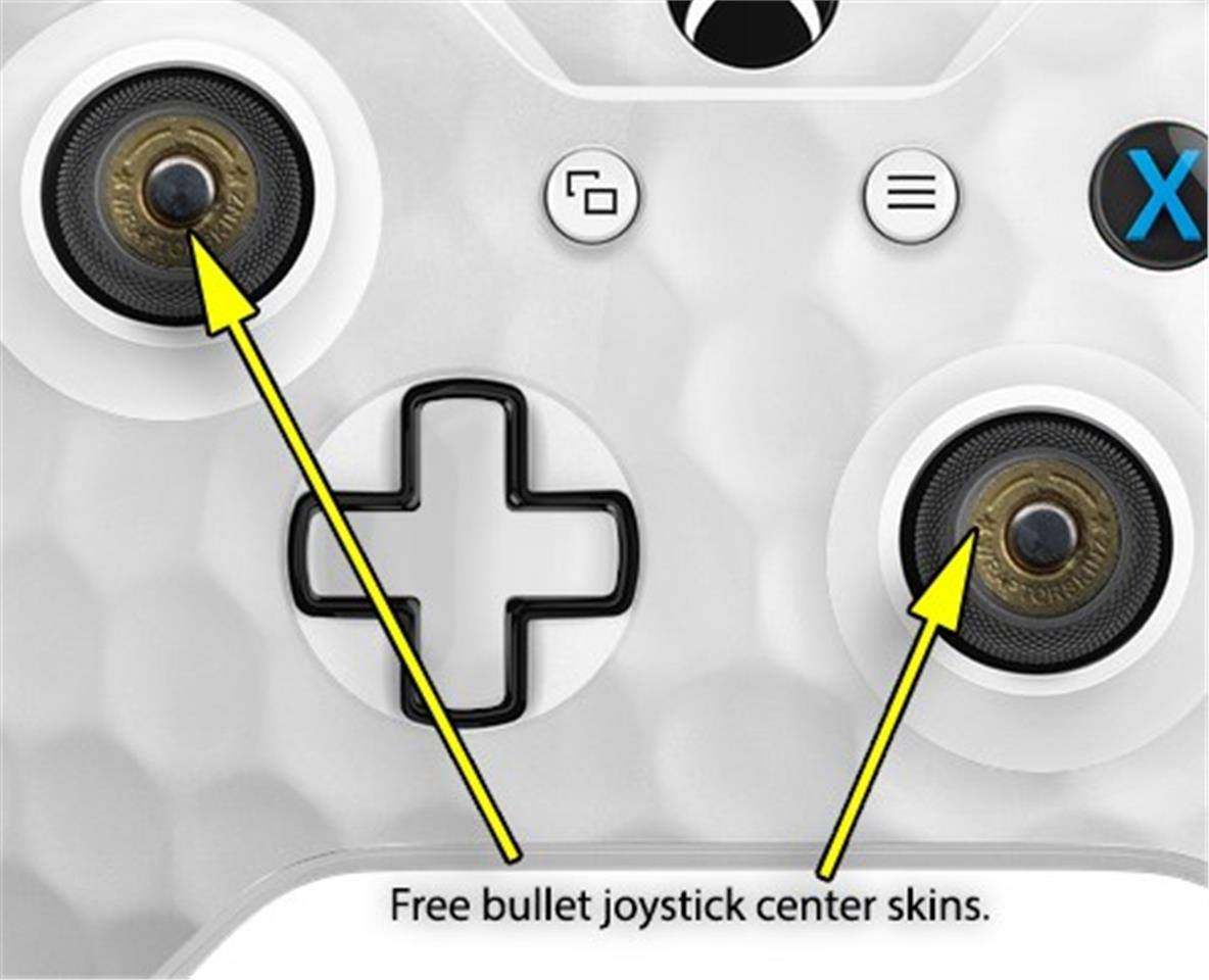 XBOX One S/X Controller Vinyl Skin Wrap - Golf Ball Design for Gaming
