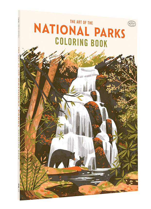 The Art of the National Parks Coloring Book - 50+ Beautiful National Park Designs for Adults & Kids - Perfect for Relaxation, Travel Inspiration & Home Decor