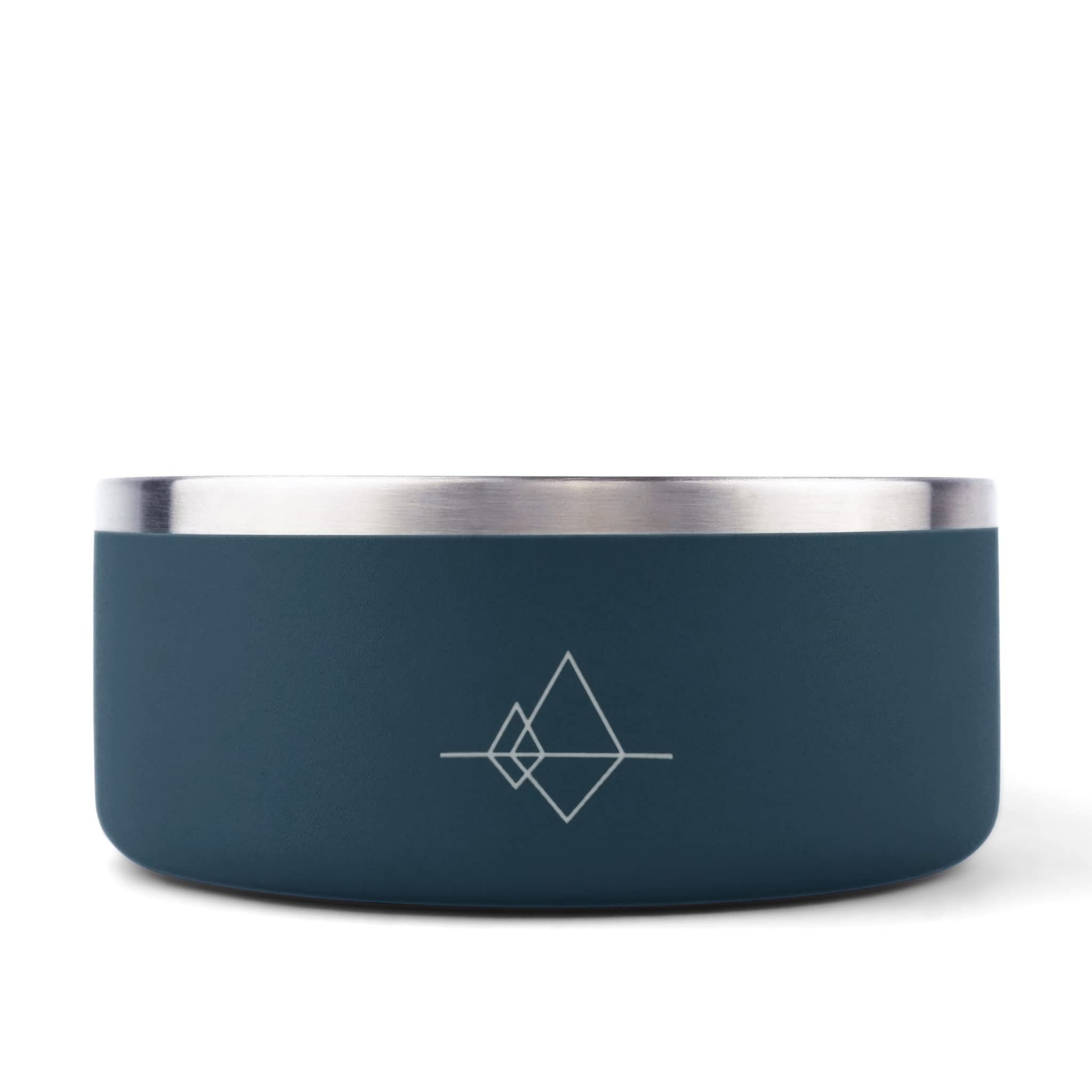 Premium Everest Bowl - Stainless Steel Double-Walled Vacuum-Insulated Dog Bowl with Non-Slip Grip (Colorado Nightsky, 32oz) - Perfect for Hiking, Camping & Outdoor Adventures with Your Pet