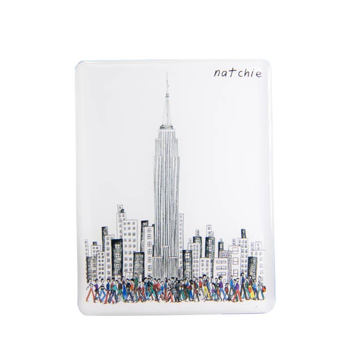 Empire State Building Souvenir Magnet - New York City Skyline Collectible for Refrigerators, Office & Travel Memories