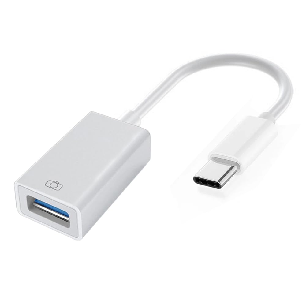 USB-C to USB 3.0 Female Adapter Converter - Type C to Standard Type A Adapter for MacBook, Laptop, Tablet & Phone - Perfect for Data Transfer & Charging