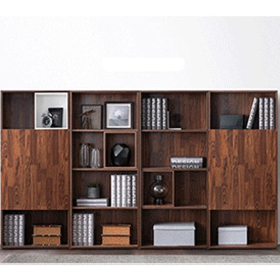 Christina NEW YORK HILTON Scandinavian Style Solid Hardwood Bookcase Display Shelf - Perfect for Living Room, Bedroom, Office & Library Storage