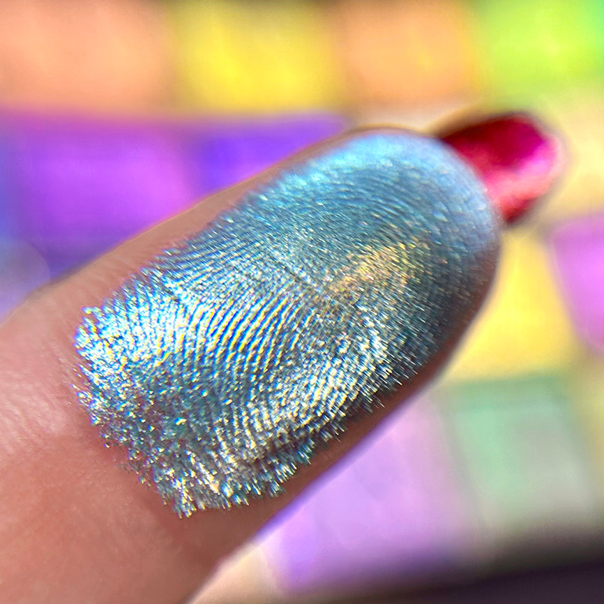 Sterling Electric Multichrome Eyeshadow - Long Lasting Highly Pigmented Makeup for Party, Night Out & Special Occasions