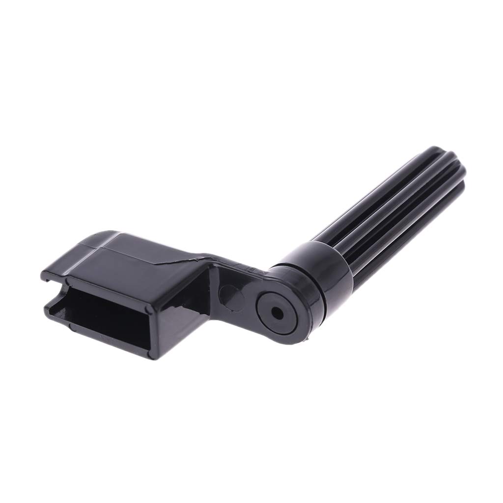 1pc Black Plastic Guitar String Peg Winder & Bridge Pin Puller Tool for Acoustic & Electric Guitars - Perfect for String Changes & Guitar Maintenance