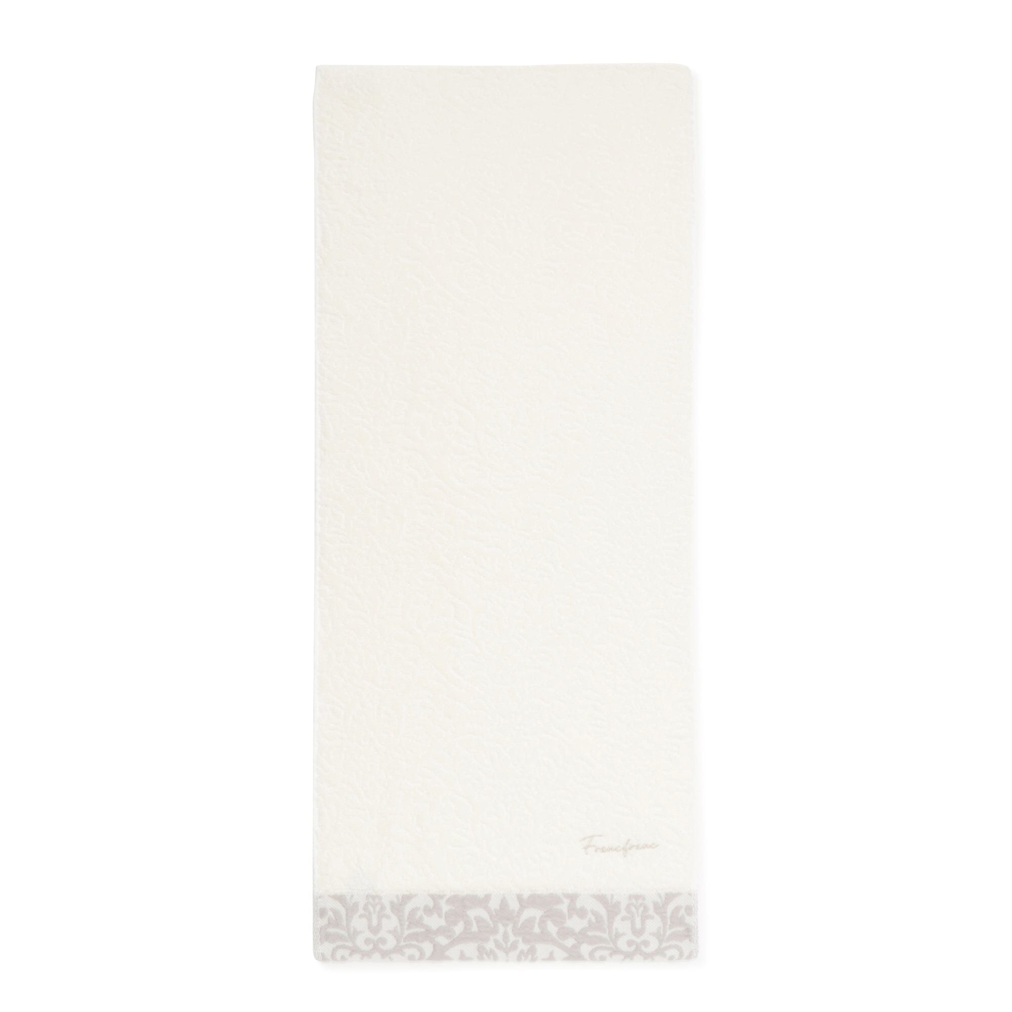 Antibacterial & Deodorizing Acanthus Face Towel - Soft Ivory Bath Towel for Skincare, Gym & Travel - Gentle Exfoliating Washcloth for Sensitive Skin