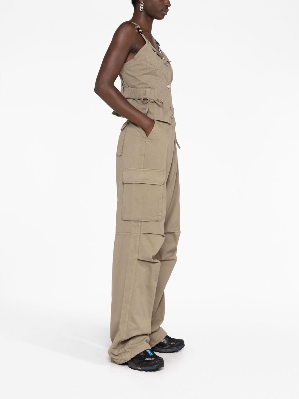 Coperni Women's High-Waisted Trousers - Stylish Slim Fit Pants for Office & Casual Wear | Perfect for Work, Travel & Everyday Outfits