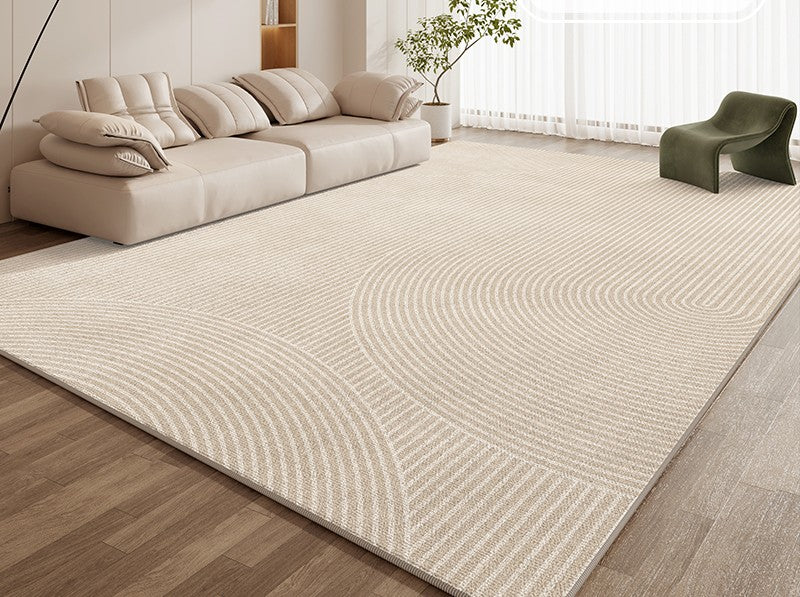 Modern Abstract Geometric Area Rugs for Living Room, Bedroom & Dining Room - Non-Slip Soft Contemporary Floor Covering for Home Decor & Interior Design